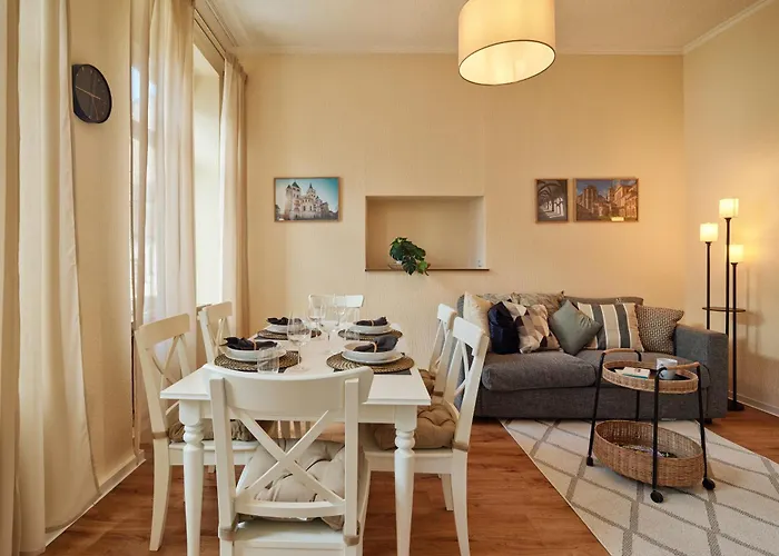 Lejlighed Marx - Geraeumige Im Zentrum Von - Bis 6 Personen, 2 Schlafzimmer, Wlan & Waschmaschine